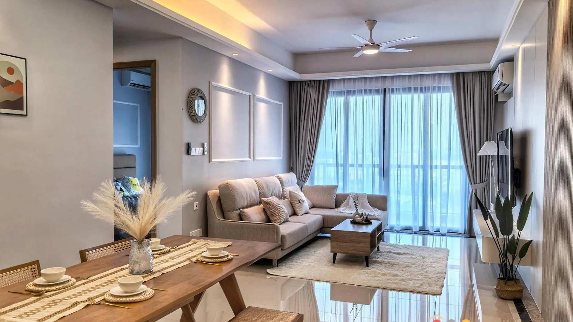 R&F Princess Cove 2, 3Br, Sea View, Jb Ciq, By Good Life Homestay 新山